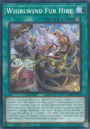 Whirlwind Fur Hire [BPRO-EN062] Common - Burst Protocol - Card Brawlers | Quebec | Canada |