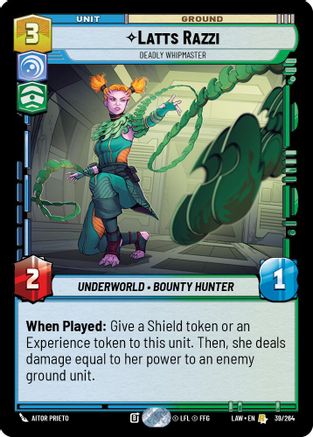 Latts Razzi - Deadly Whipmaster (39/264) - A Lawless Time - A Lawless Time - Card Brawlers | Quebec | Canada |