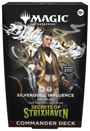 Secrets of Strixhaven Commander Deck - Silverquill Influence - Commander: Secrets of Strixhaven - Card Brawlers | Quebec | Canada |