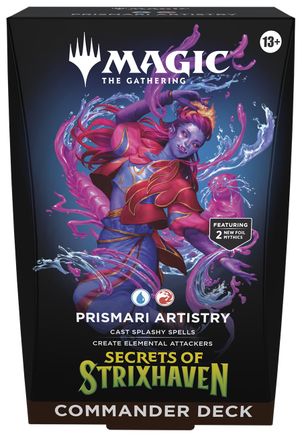 Secrets of Strixhaven Commander Deck - Prismari Artistry - Commander: Secrets of Strixhaven - Card Brawlers | Quebec | Canada |