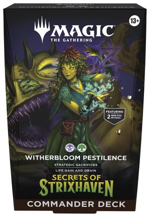 Secrets of Strixhaven Commander Deck - Witherbloom Pestilence - Commander: Secrets of Strixhaven - Card Brawlers | Quebec | Canada |