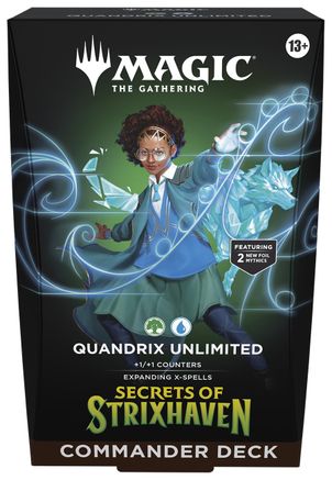 Secrets of Strixhaven Commander Deck - Quandrix Unlimited - Commander: Secrets of Strixhaven - Card Brawlers | Quebec | Canada |