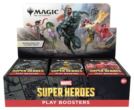 Marvel Super Heroes - Play Booster Display - Marvel Super Heroes - Card Brawlers | Quebec | Canada |