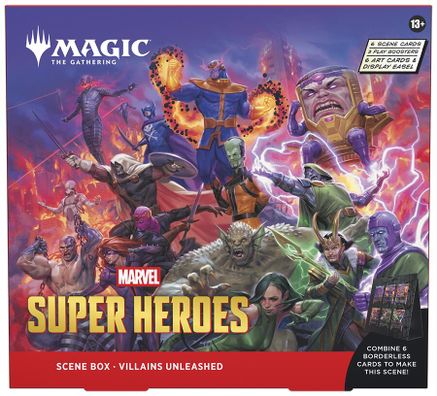 Marvel Super Heroes Scene Box - Villains Unleashed - Marvel Super Heroes - Card Brawlers | Quebec | Canada |