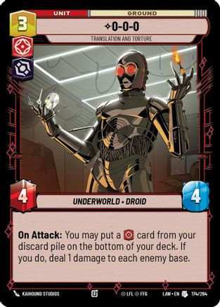 0-0-0 - Translation and Torture (174/264) - A Lawless Time - A Lawless Time - Card Brawlers | Quebec | Canada |