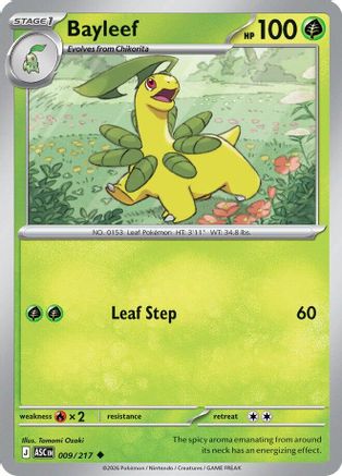Bayleef (009/null) [ME Ascended Heroes] - ME: Ascended Heroes - Card Brawlers | Quebec | Canada |