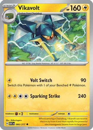 Vikavolt (066/217) [ME Ascended Heroes] - ME: Ascended Heroes - Card Brawlers | Quebec | Canada |