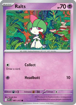 Ralts (087/null) [ME Ascended Heroes] - ME: Ascended Heroes - Card Brawlers | Quebec | Canada |