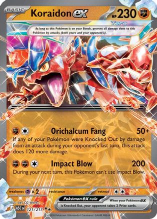 Koraidon ex (121/null) - Holofoil [ME Ascended Heroes] - ME: Ascended Heroes - Card Brawlers | Quebec | Canada |