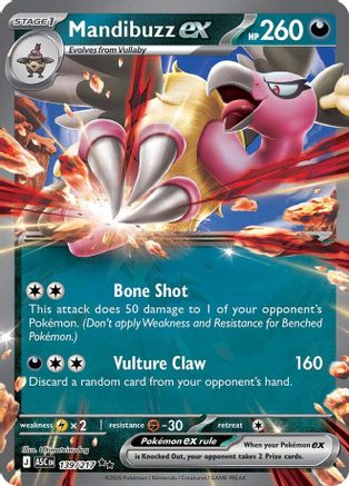 Mandibuzz ex (139/null) - Holofoil [ME Ascended Heroes] - ME: Ascended Heroes - Card Brawlers | Quebec | Canada |