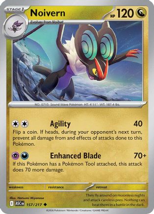 Noivern (157/null) [ME Ascended Heroes] - ME: Ascended Heroes - Card Brawlers | Quebec | Canada |