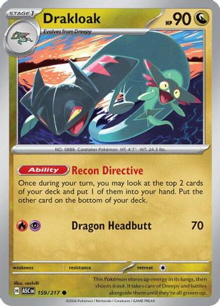 Drakloak (159/217) [ME Ascended Heroes]