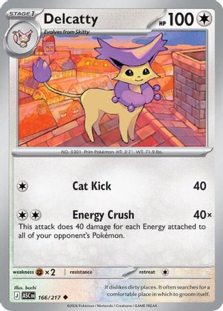 Delcatty (166/null) [ME Ascended Heroes] - ME: Ascended Heroes - Card Brawlers | Quebec | Canada |