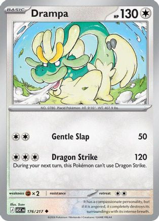 Drampa (176/null) - Reverse Holofoil [ME Ascended Heroes] - ME: Ascended Heroes - Card Brawlers | Quebec | Canada |