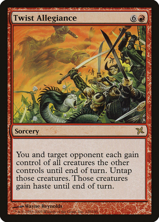 Twist Allegiance [Betrayers of Kamigawa] - Magic: The Gathering - Card Brawlers | Quebec | Canada |