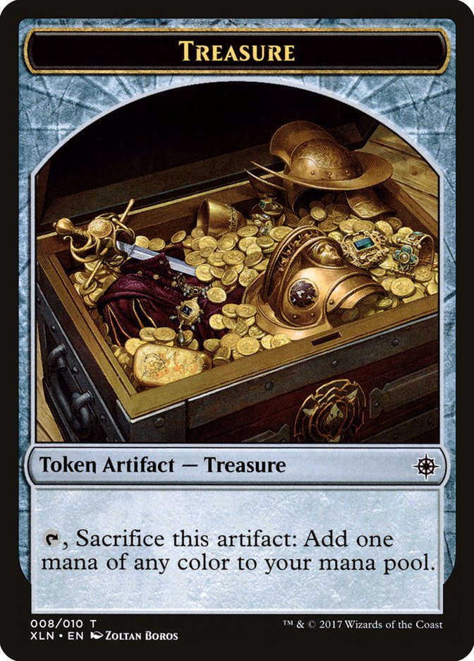 Vampire // Treasure Double-Sided Token [Ixalan Tokens] - Magic: The Gathering - Card Brawlers | Quebec | Canada |