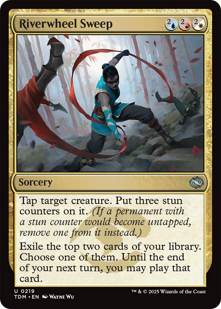 Riverwheel Sweep [Tarkir: Dragonstorm] - Magic: The Gathering - Card Brawlers | Quebec | Canada |