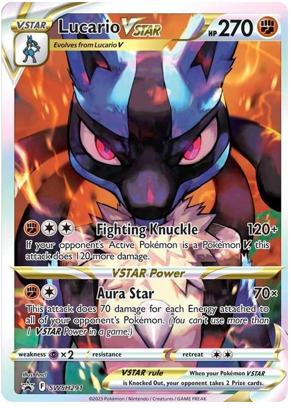 Lucario VSTAR (SWSH291) [Sword & Shield: Black Star Promos] - Pokémon - Card Brawlers | Quebec | Canada |