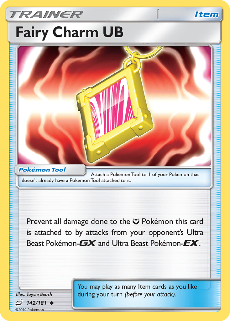 Fairy Charm UB (142/181) [Sun & Moon: Team Up] - Pokémon - Card Brawlers | Quebec | Canada |