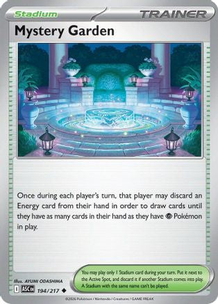 Mystery Garden (194/null) [ME Ascended Heroes] - ME: Ascended Heroes - Card Brawlers | Quebec | Canada |
