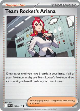 Team Rocket's Ariana (202/null) [ME Ascended Heroes] - ME: Ascended Heroes - Card Brawlers | Quebec | Canada |