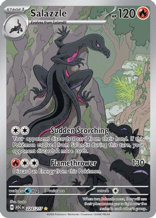 Salazzle (224/217) - Holofoil [ME Ascended Heroes] - ME: Ascended Heroes - Card Brawlers | Quebec | Canada |