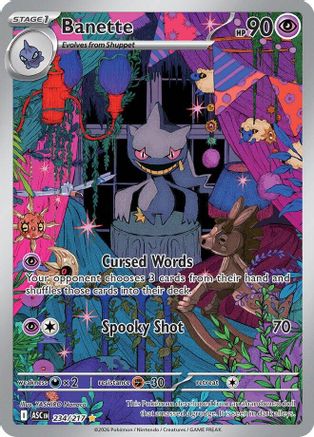 Banette (234/217) - Holofoil [ME Ascended Heroes] - ME: Ascended Heroes - Card Brawlers | Quebec | Canada |