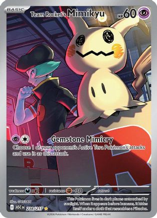 Team Rocket's Mimikyu (238/217) - Holofoil [ME Ascended Heroes] - ME: Ascended Heroes - Card Brawlers | Quebec | Canada |