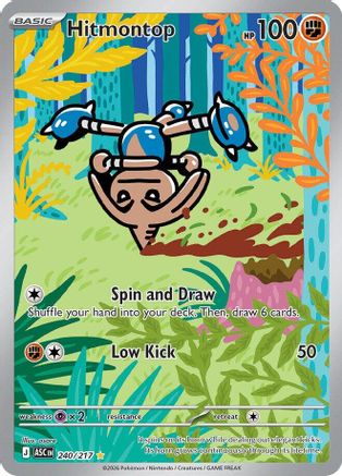 Hitmontop (240/217) - Holofoil [ME Ascended Heroes] - ME: Ascended Heroes - Card Brawlers | Quebec | Canada |