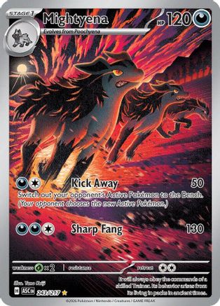 Mightyena (243/217) - Holofoil [ME Ascended Heroes] - ME: Ascended Heroes - Card Brawlers | Quebec | Canada |
