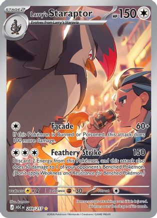 Larry's Staraptor (249/217) - Holofoil [ME Ascended Heroes] - ME: Ascended Heroes - Card Brawlers | Quebec | Canada |
