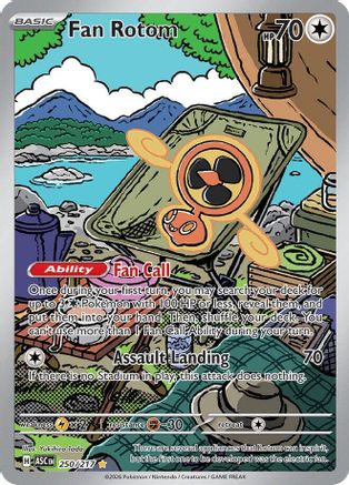Fan Rotom (250/217) - Holofoil [ME Ascended Heroes] - ME: Ascended Heroes - Card Brawlers | Quebec | Canada |