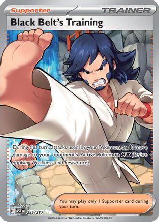 Black Belt's Training (255/null) - Holofoil [ME Ascended Heroes] - ME: Ascended Heroes - Card Brawlers | Quebec | Canada |
