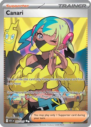 Canari (257/217) - Holofoil [ME Ascended Heroes] - ME: Ascended Heroes - Card Brawlers | Quebec | Canada |