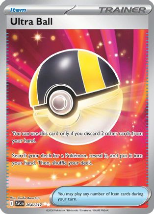 Ultra Ball (264/217) - Holofoil [ME Ascended Heroes] - ME: Ascended Heroes - Card Brawlers | Quebec | Canada |