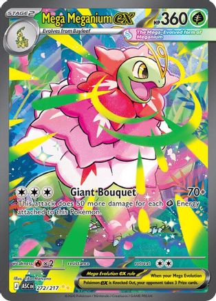 Mega Meganium ex (272/217) - Holofoil [ME Ascended Heroes] - ME: Ascended Heroes - Card Brawlers | Quebec | Canada |