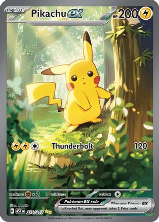 Pikachu ex (276/217) - Holofoil [ME Ascended Heroes] - ME: Ascended Heroes - Card Brawlers | Quebec | Canada |