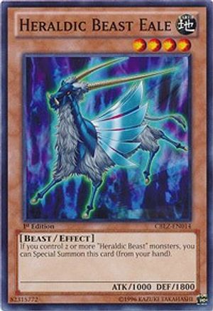 Heraldic Beast Eale [CBLZ-EN014] Common - Yu-Gi-Oh! - Card Brawlers | Quebec | Canada |