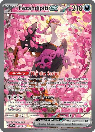 Fezandipiti ex (288/217) - Holofoil [ME Ascended Heroes] - ME: Ascended Heroes - Card Brawlers | Quebec | Canada |