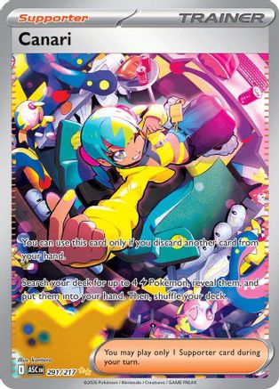 Canari (291/217) - Holofoil [ME Ascended Heroes] - ME: Ascended Heroes - Card Brawlers | Quebec | Canada |
