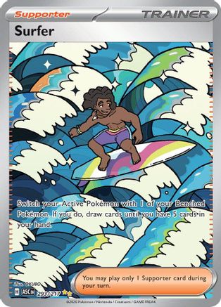 Surfer (293/217) - Holofoil [ME Ascended Heroes] - ME: Ascended Heroes - Card Brawlers | Quebec | Canada |