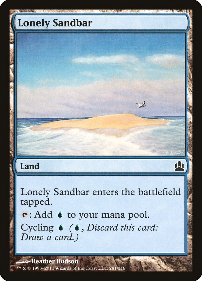 Lonely Sandbar [Commander 2011] - Magic: The Gathering - Card Brawlers | Quebec | Canada |