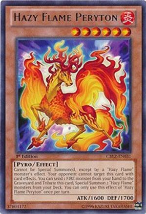 Hazy Flame Peryton [CBLZ-EN031] Rare - Yu-Gi-Oh! - Card Brawlers | Quebec | Canada |
