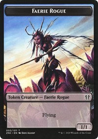 Faerie Rogue // Germ Double-Sided Token [Zendikar Rising Commander Tokens] - Magic: The Gathering - Card Brawlers | Quebec | Canada |