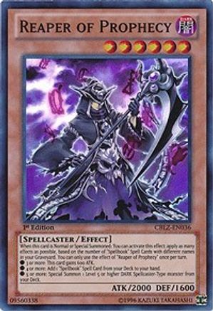 Reaper of Prophecy [CBLZ-EN036] Super Rare - Yu-Gi-Oh! - Card Brawlers | Quebec | Canada |