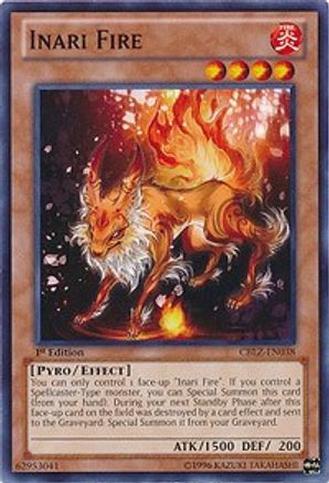 Inari Fire [CBLZ-EN038] Common - Yu-Gi-Oh! - Card Brawlers | Quebec | Canada |