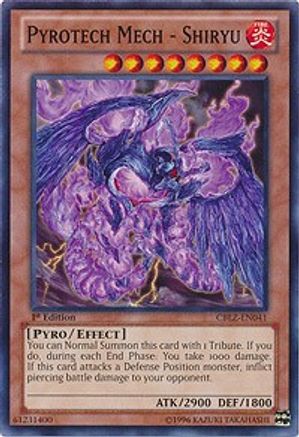 Pyrotech Mech - Shiryu [CBLZ-EN041] Common - Yu-Gi-Oh! - Card Brawlers | Quebec | Canada |