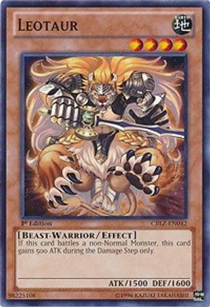 Leotaur [CBLZ-EN042] Common - Yu-Gi-Oh! - Card Brawlers | Quebec | Canada |