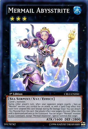 Mermail Abysstrite [CBLZ-EN050] Super Rare - Yu-Gi-Oh! - Card Brawlers | Quebec | Canada |