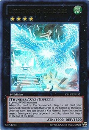 Lightning Chidori [CBLZ-EN052] Ultra Rare - Yu-Gi-Oh! - Card Brawlers | Quebec | Canada |